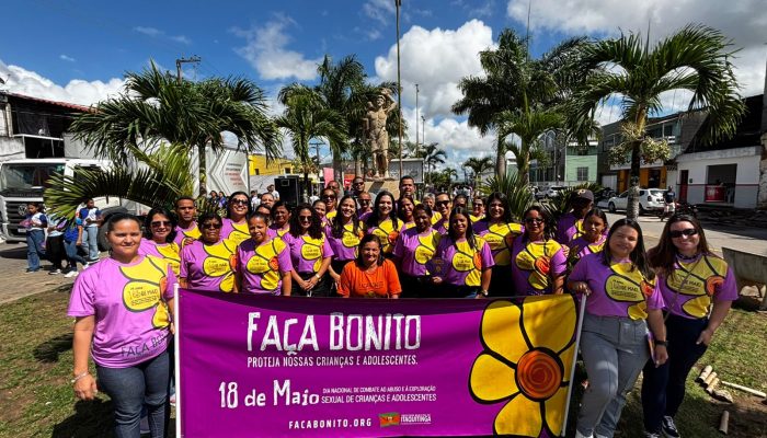 CAMINHADA EM ITAQUITINGA EM ALUSÃO AO 18 DE MAIO